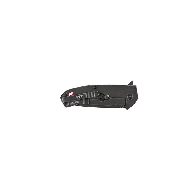 Milwaukee Compact Folding Knife with 2.5 in. Blade with Compact Jobsite Knife  Sharpener (2-Piece) 48-22-1521-48-22-1590 - The Home Depot