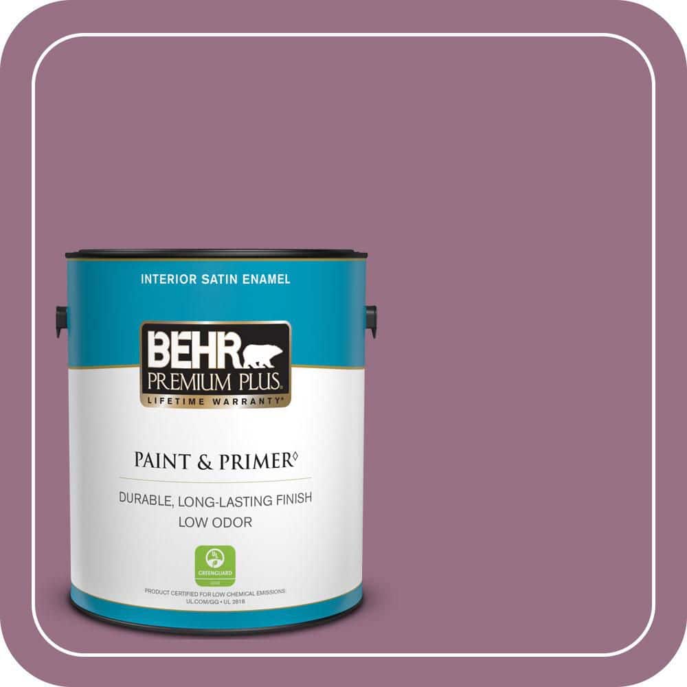 1 gal. #690D-6 Meadow Flower Satin Enamel Low Odor Interior Paint & Primer price history on PriceWatchPro