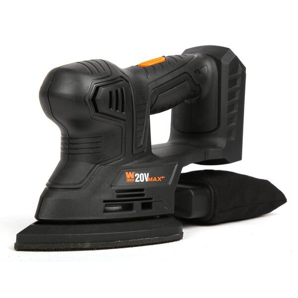 WEN 20-Volt Maximum Cordless Detailing Palm Sander (Tool Only - Battery Not Included) 20401BT