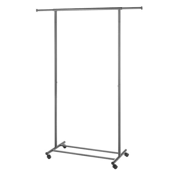Whitmor Supreme Garment/Closet Collection 33.50 in. W x 66.63 in. H Expandable Garment Rack
