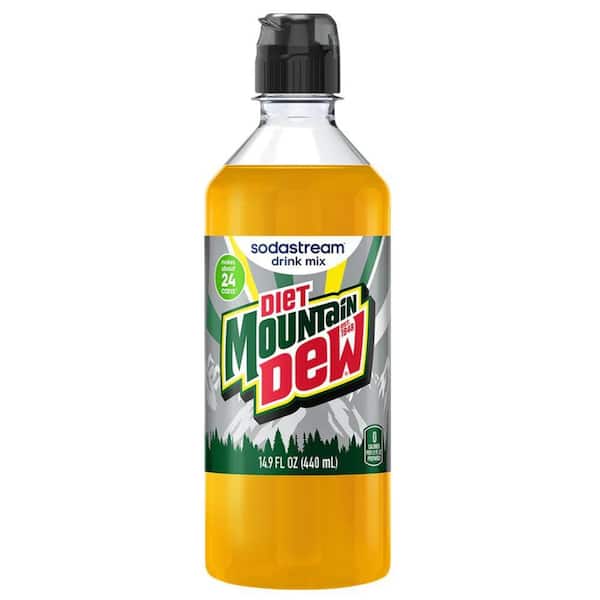 SodaStream DIET MT Dew Duo Cap 4 Pack Virtual USA 1106508010