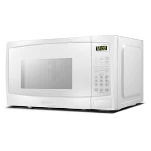 1.1 cu. ft. Countertop Microwave in White