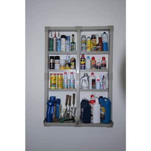 32 in. x 48 in. Organization Kit with Uni-Frame including 8 Durable PVC Shelves