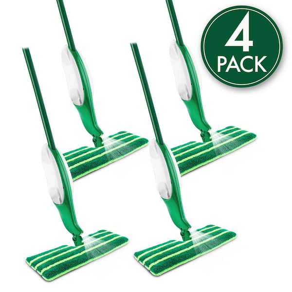 Freedom Dual-Sided Microfiber Spray Mop (4-Pack)