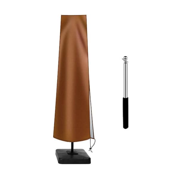 emerald green patio umbrella Astella 9' Steel Market Umbrella with Push Tilt