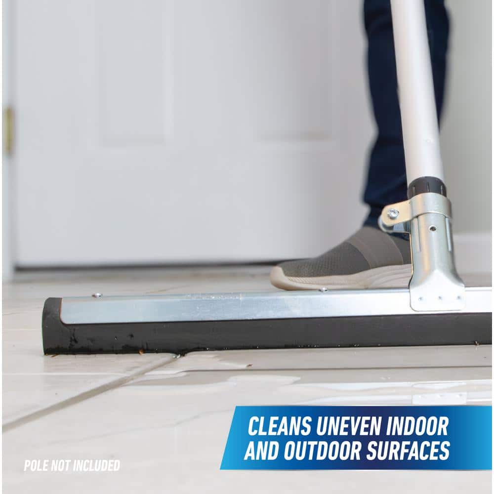 AquaFlex 18'' Metal and Rubber Floor Squeegee