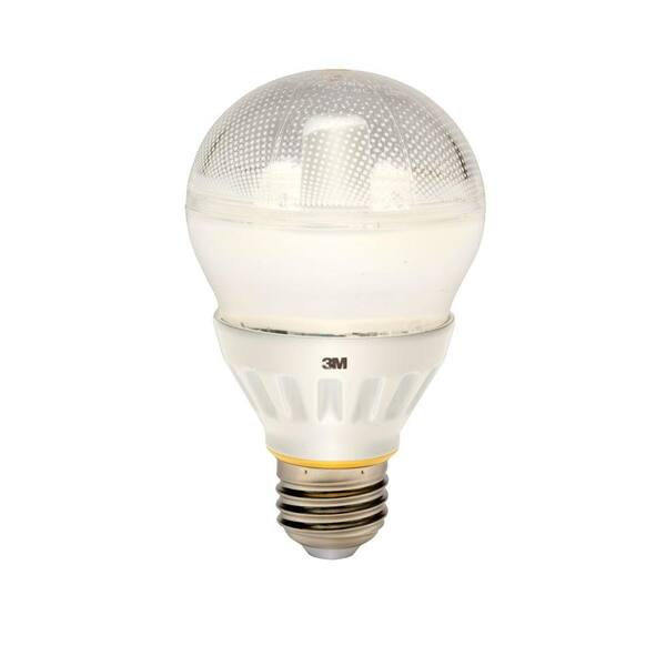 3M 20/40/60W Equivalent Soft White A19 Omni Directional LED Light Bulb