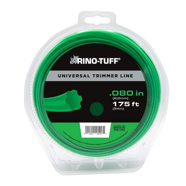 Rino-Tuff Universal Fit .080 in. x 175 ft. Gear Replacement Line for Gas, Corded and Cordless String Grass Trimmer/Lawn Edger