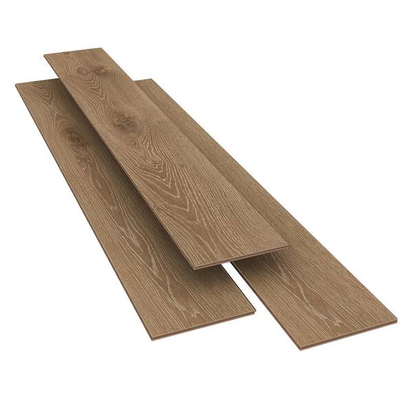 Lifeproof Eagle Plains Oak 14 mm T x 7.6 in. W Waterproof Laminate Wood Flooring (13.3 sqft/case)