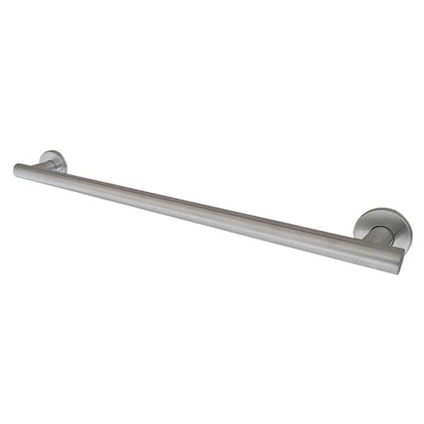 Kingston Brass Berwyn 32 in. x 1.25 in. Grab Bar in Brushed Nickel