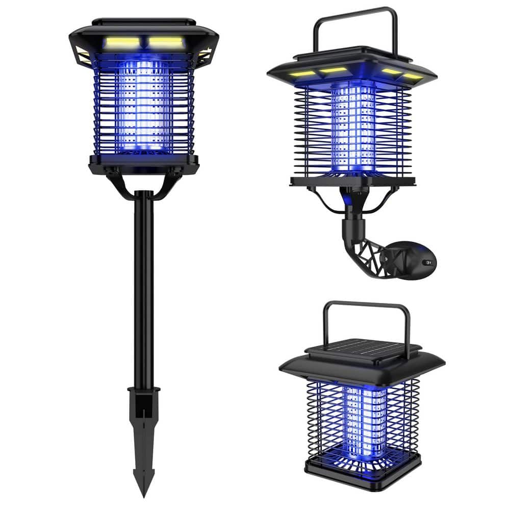 20-Watt Electric Indoor/Outdoor Solar Bug Zapper Mosquitoes Repellent with 4 Ways to Place, 2 Charging & Light Modes price history on PriceWatchPro