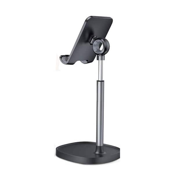 Yichuhaoxi Cell Phone Stand Adjustable for Phone Holder for Desk, Office Desk Accessories Computer PC in Black