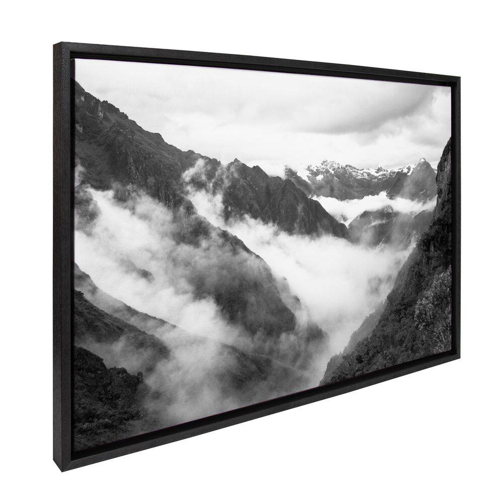 Black and White Nature and Animal Framed Canvas Art Set