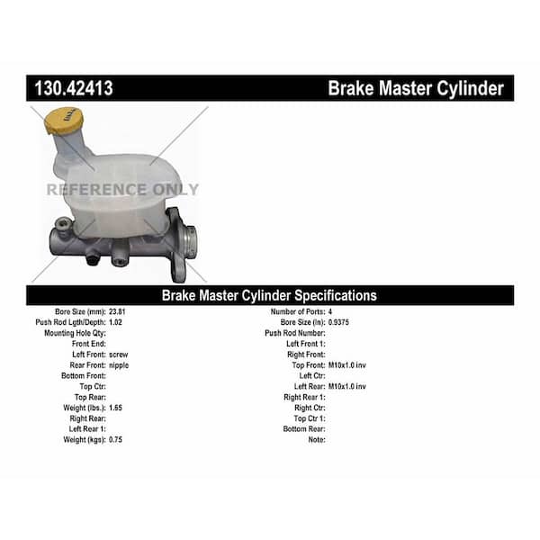 Centric Parts Brake Master Cylinder 2002-2006 Nissan Altima 2.5L 3.5L