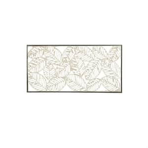 Anky Metal Natural Metal Framed Decor Panel