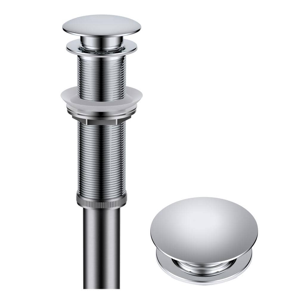 Bathroom Sink Pop-Up Drain with Extended Thread, Chrome price history on PriceWatchPro