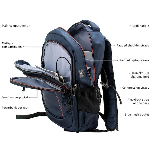 Backpacks with usb charging ports online