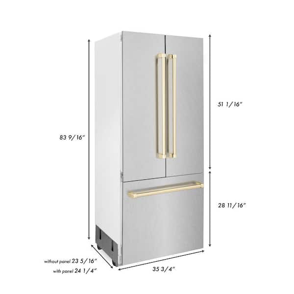 ZLINE Kitchen and Bath Autograph Edition 36 in. French Door