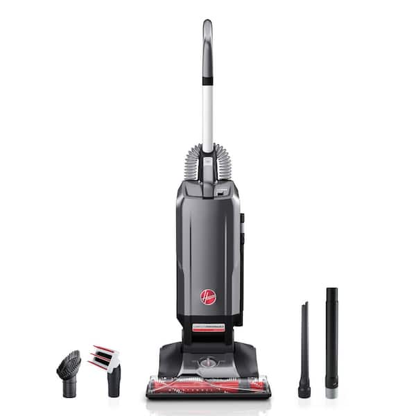 Complete Performance Advanced Pet Corded Bagged HEPA Filter Upright Vacuum for Carpet and Hardfloor in Gray