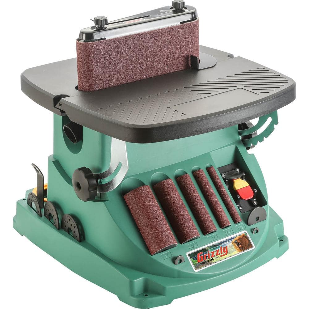 Grizzly Industrial Oscillating Edge Belt and Spindle Sander T27417 The Home Depot