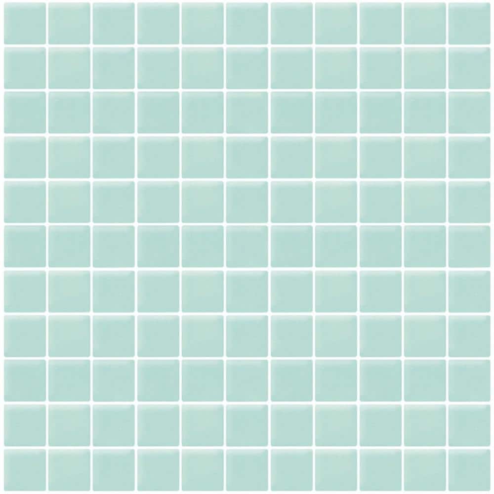 Ice 11.8 in. x 11.8 in. 1 in. x 1 in. Polished Glass Mosaic Tile (9.67 sq. ft./Case) price history on PriceWatchPro