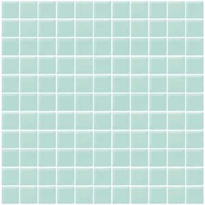 Ice 11.8 in. x 11.8 in. 1 in. x 1 in. Polished Glass Mosaic Tile (9.67 sq. ft./Case)