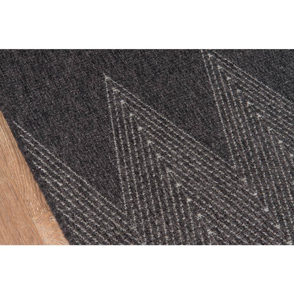 Como Charcoal Geometric 2' x 3' Synthetic Indoor/Outdoor Rug