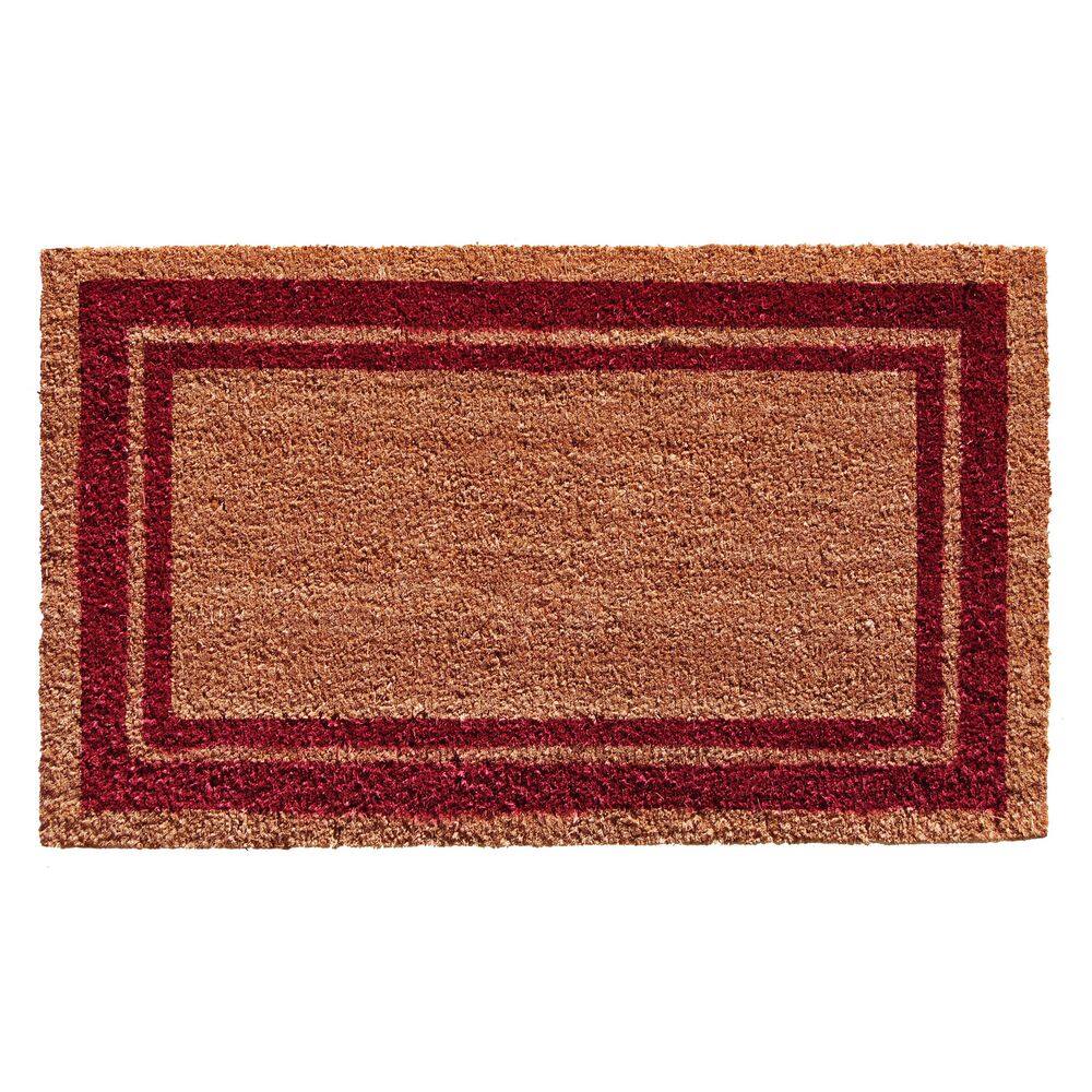 "Burgundy Border Doormat 24"" x 36""" price history on PriceWatchPro