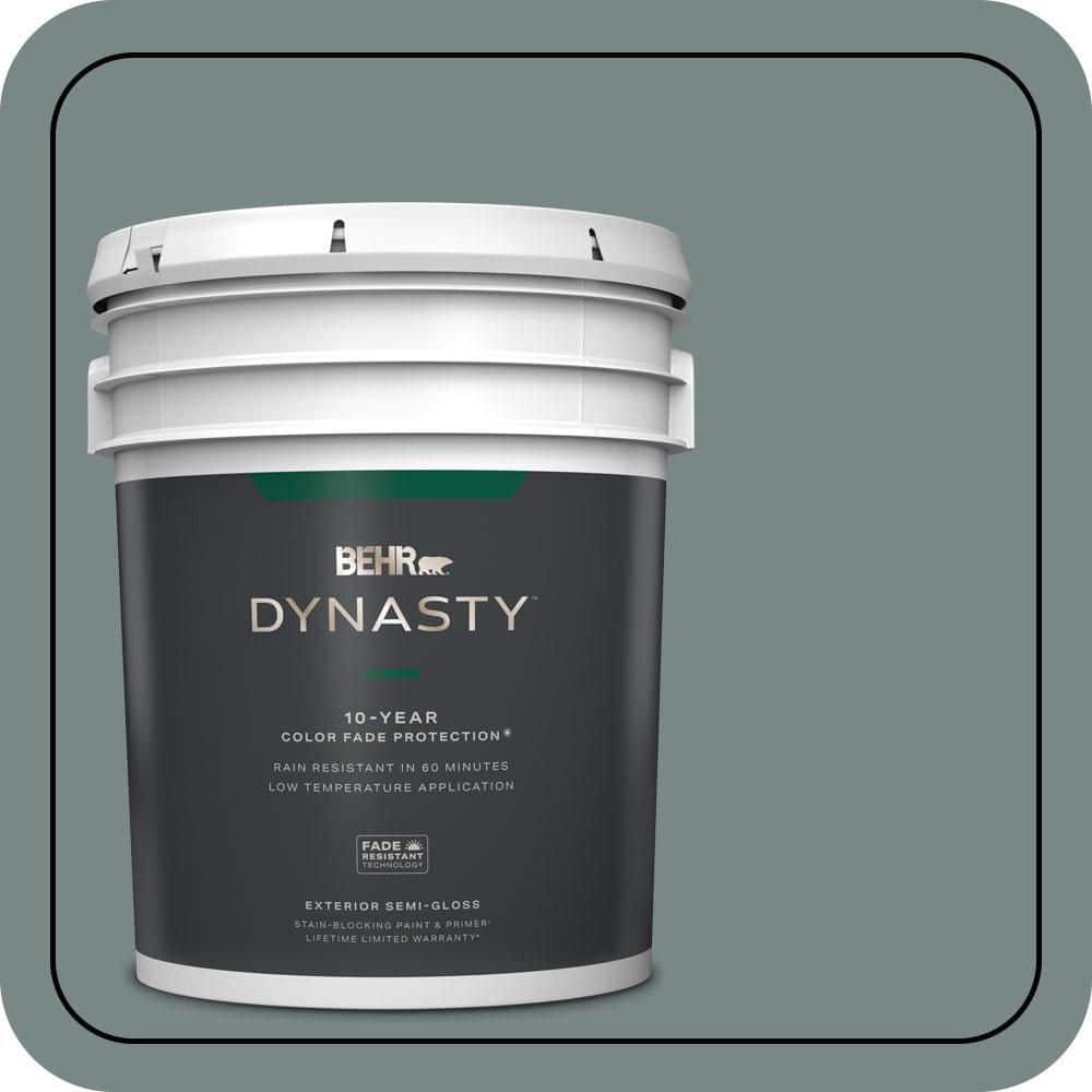 5 gal. #PPU12-16 Juniper Ash Semi-Gloss Exterior Stain-Blocking Paint & Primer price history on PriceWatchPro