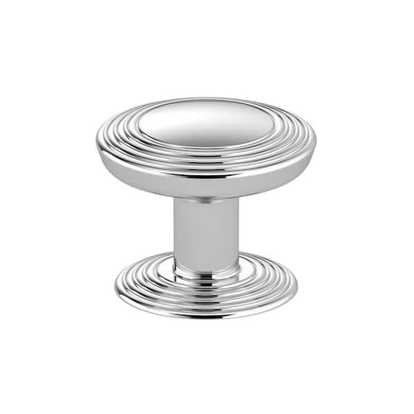 Richelieu Hardware Marsala Collection 1-1/4 in. (32 mm) Chrome Transitional Cabinet Knob