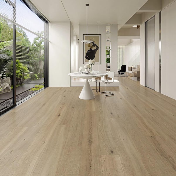 Selkirk Swift Wakefield Oak 5/8 in. T x 7.5 in. W Tongue and Groove Smooth Engineered Hardwood Flooring (31.09 sq. ft. / case)