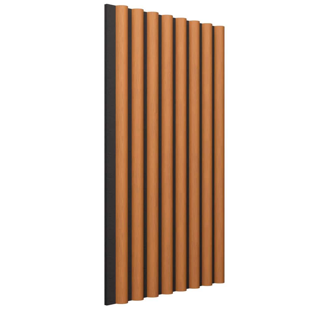 Early American MDF Noise Cancelling Slat Wall Panels (2 Pack)