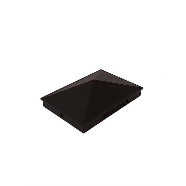 4 in. x 4 in. Copper Pyramid Post Point 58679 - The Home Depot