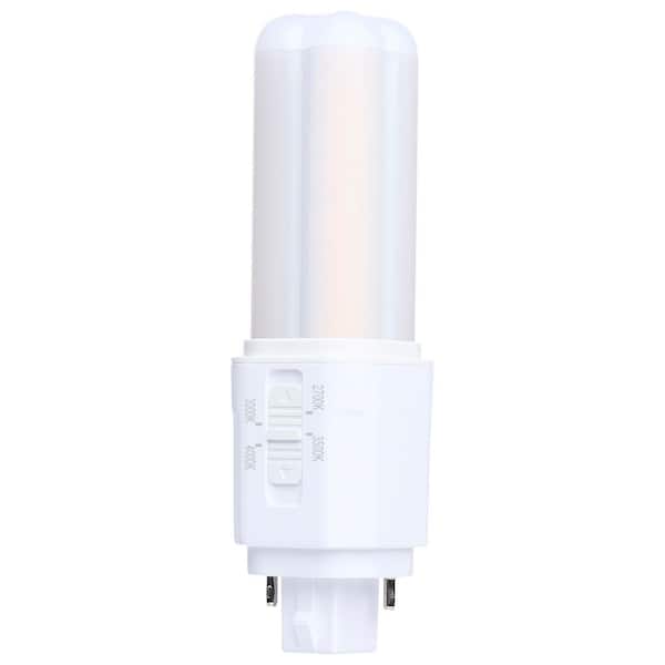 13-Watt Equivalent PLC G24d Non-Dimmable 27/30/35/40K Selectable CCT LED Omni Bi-Pin Base Light Bulb (24-Pack)