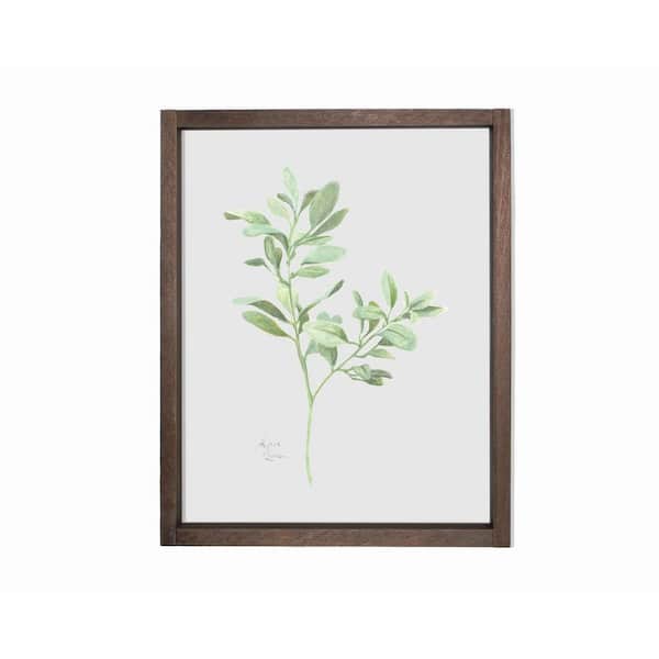 Unbranded Nature's Lace 1 Lamb's Ear Farmhouse Decorative Sign 11 in. x 14 in.