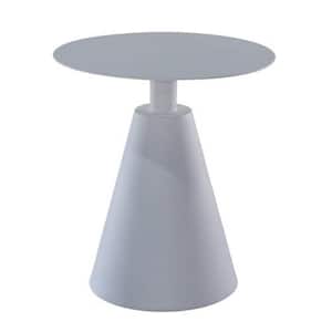 Aluminum Small Round Side Table for Indoor and Outdoor Use