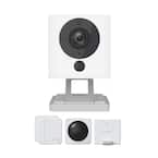1080p Indoor Wireless Surveillance System includes WyzeCam v2 Camera and Wyze Sense Starter Kit