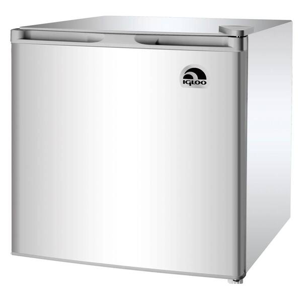 IGLOO 1.6 cu. ft. Mini Refrigerator in Silver Grey