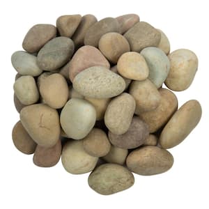 Niagara Yellow 0.5 cu. ft. per Bag (0.25 in. to 1.25 in.) Bagged Landscape Pebbles (28 Bags/14 cu. ft./Pallet)