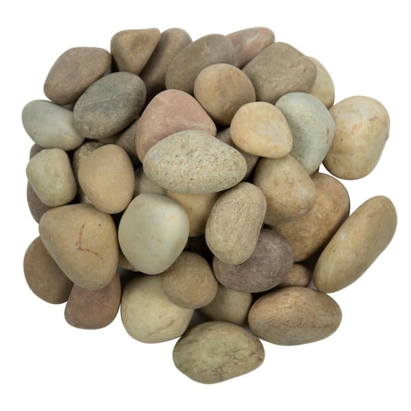MSI Niagara Yellow 0.5 cu. ft. per Bag (1 in. to 2.5 in.) Bagged Landscape Pebbles (55 Bags/22.5 cu. ft./Pallet)