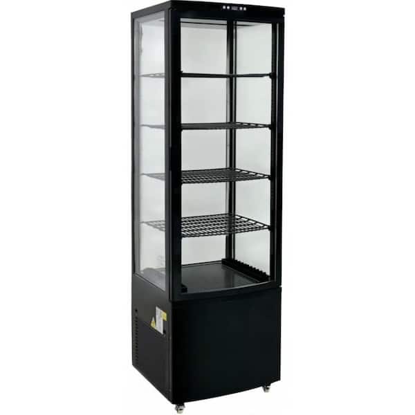 18.3 in. 8.3 cu. ft. NSF Merchandiser Bakery Case Refrigerator Display ECL238 Black