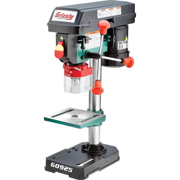 Grizzly Industrial 8 in. 5 Speed Benchtop Drill Press with 1/16 in.-1/12 in. Chuck