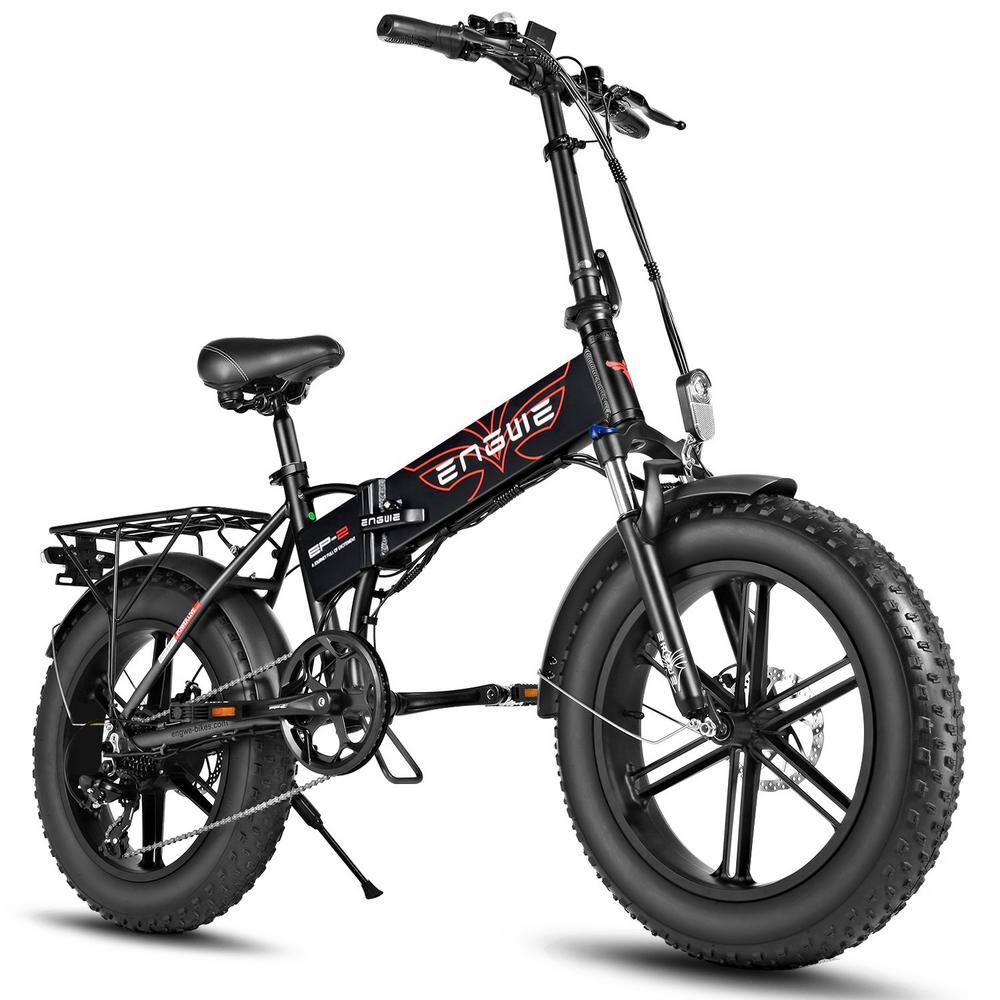 20 in. 750-Watt Folding Electric Bike Fat Tire 48-Volt 13 Ah Lithium Removable Battery for Adults in Black price history on PriceWatchPro