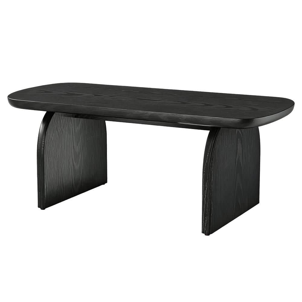 47.24 in. W Black Coffee Table, Classic Center Table price history on PriceWatchPro