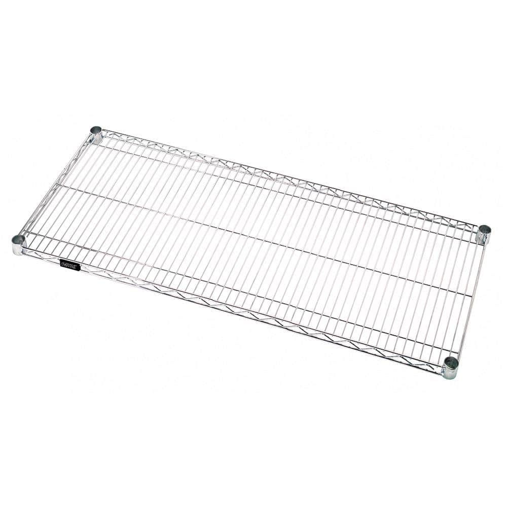 QUANTUM STORAGE SYSTEMS One Industrial 30 in. W x 60 in. L Chrome Wire