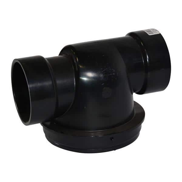 NDS 375 ABS Backwater Valve Black Inc. 3-Inch