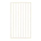 Pro Series 3 ft. x 5 ft. Navajo White Steel Fence Gate