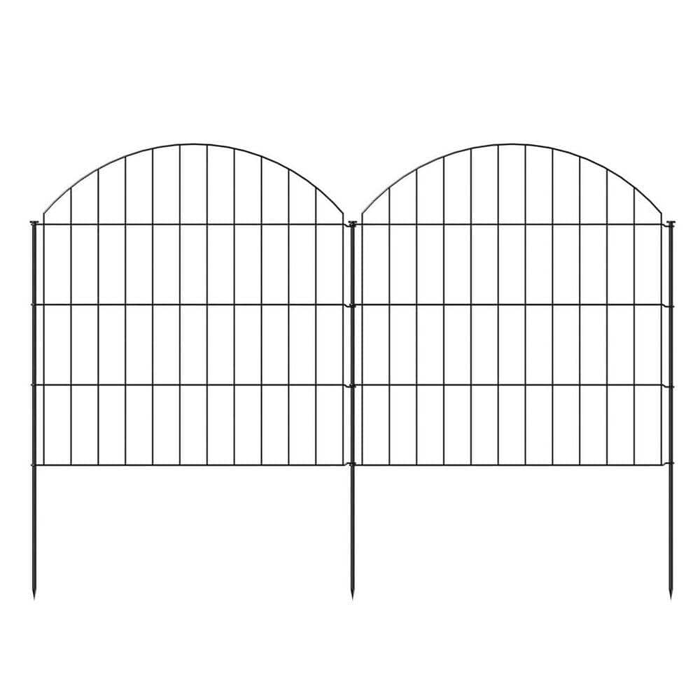 FAWEY TRED INC 28 in. H x 140 in. L Metal Garden Fence (5-Panels