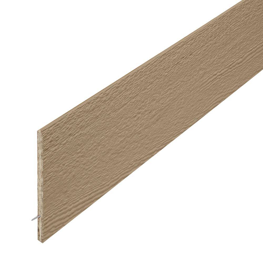 DIAMOND KOTE RigidStack 3/8 in. x 6 in. x 16 ft. Prefinished Woodgrain Composite Siding Board in