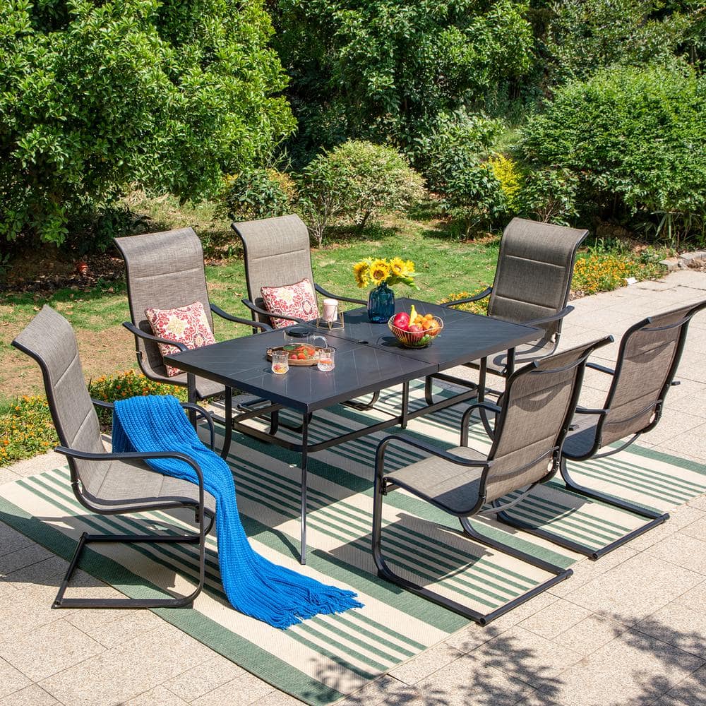 Mainstay 7 piece discount patio dining set